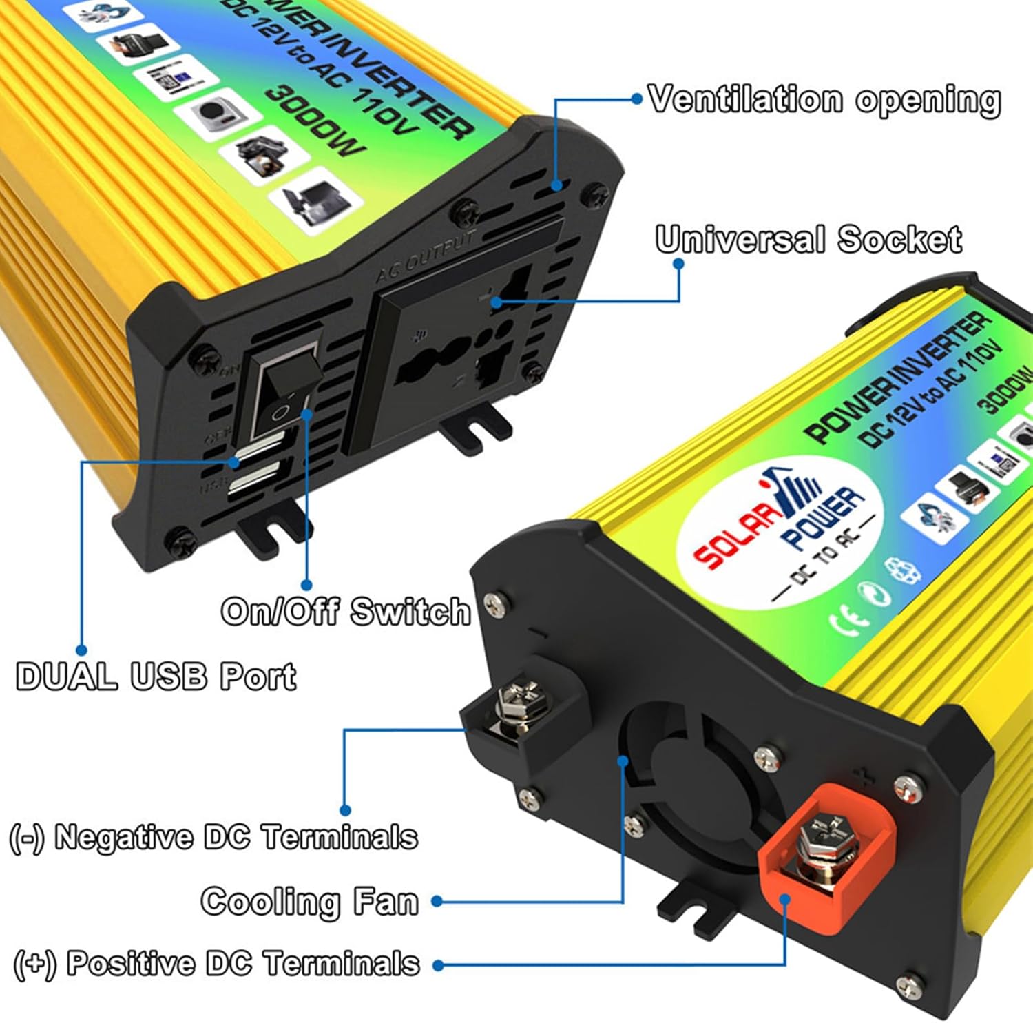 3000W RV Solar Panel Kit Off Grid System With Smart Controller