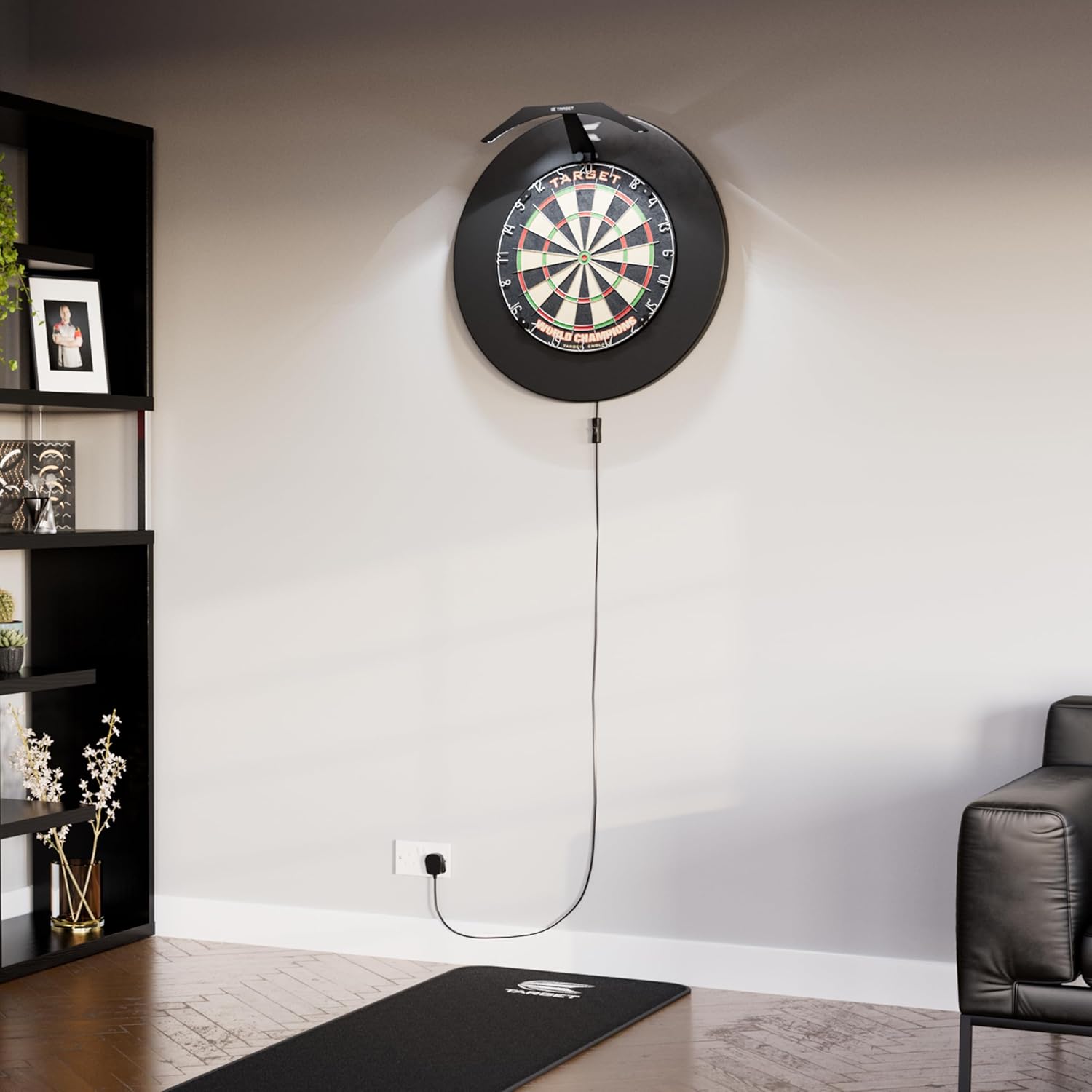 Dartboard Surround Ring Wall Protector 70cm Universal Fit Durable