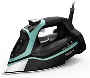 Steam Iron 1800W Stainless Steel Soleplate Digital Display Wrinkle Remover