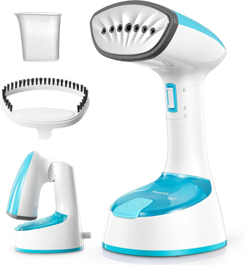 Foldable Handheld Garment Steamer 1200W Fast Heat 25s Aqua