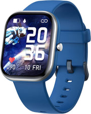 Kids Fitness Smart Watch Blue Heart Sleep Tracker
