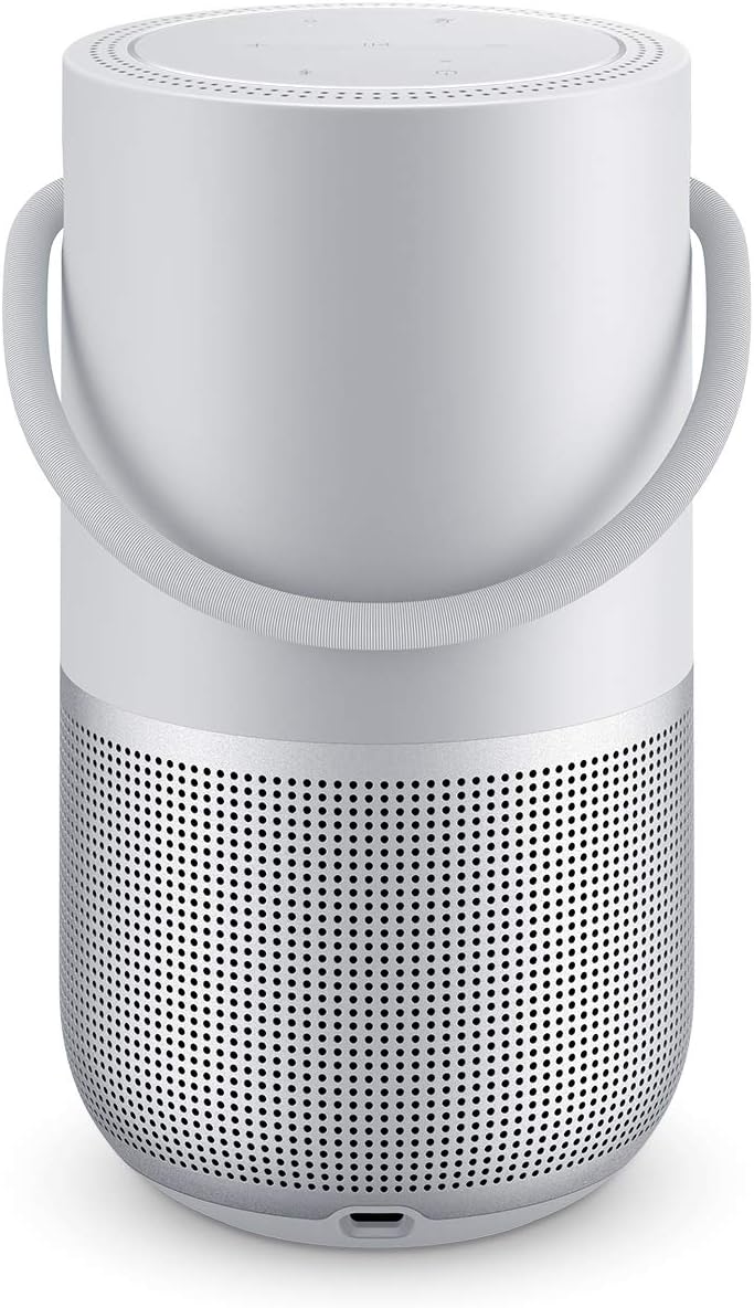 Portable Smart Speaker 360 Sound Voice Control Bluetooth WiFi