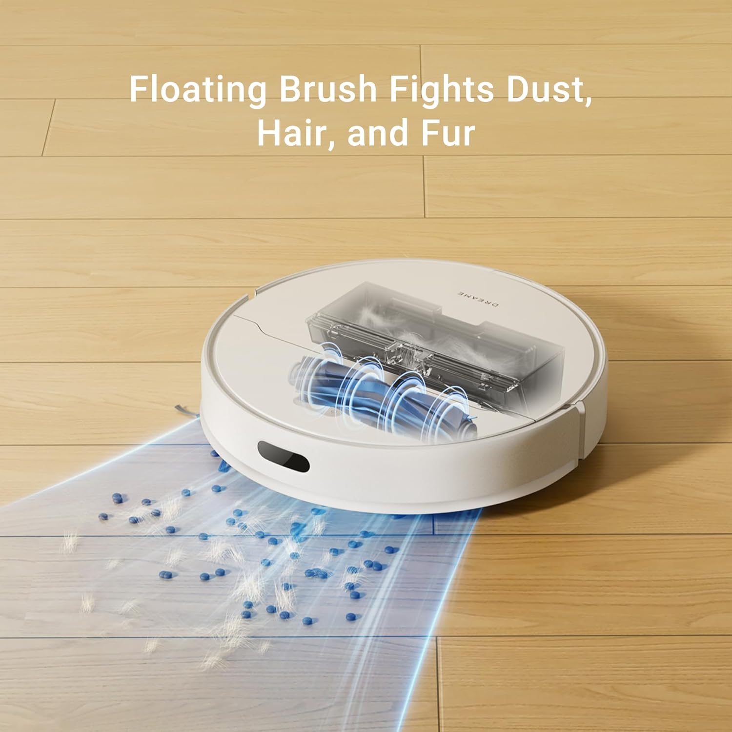 Robot Vacuum Mop 6000Pa LiDAR Mapping 240Min Runtime App Control
