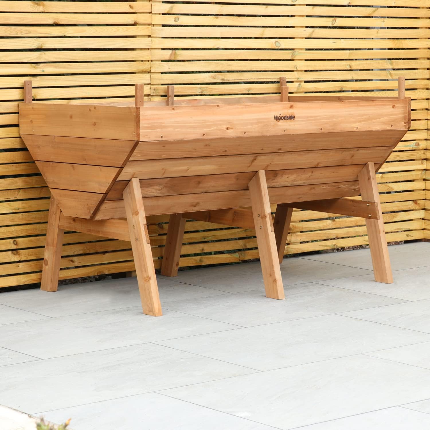 Large Raised Wooden Garden Bed 150cm Elevated Planter Box