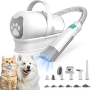 Dog Grooming Vacuum Kit 6 Tool Nail Grinder Low Noise