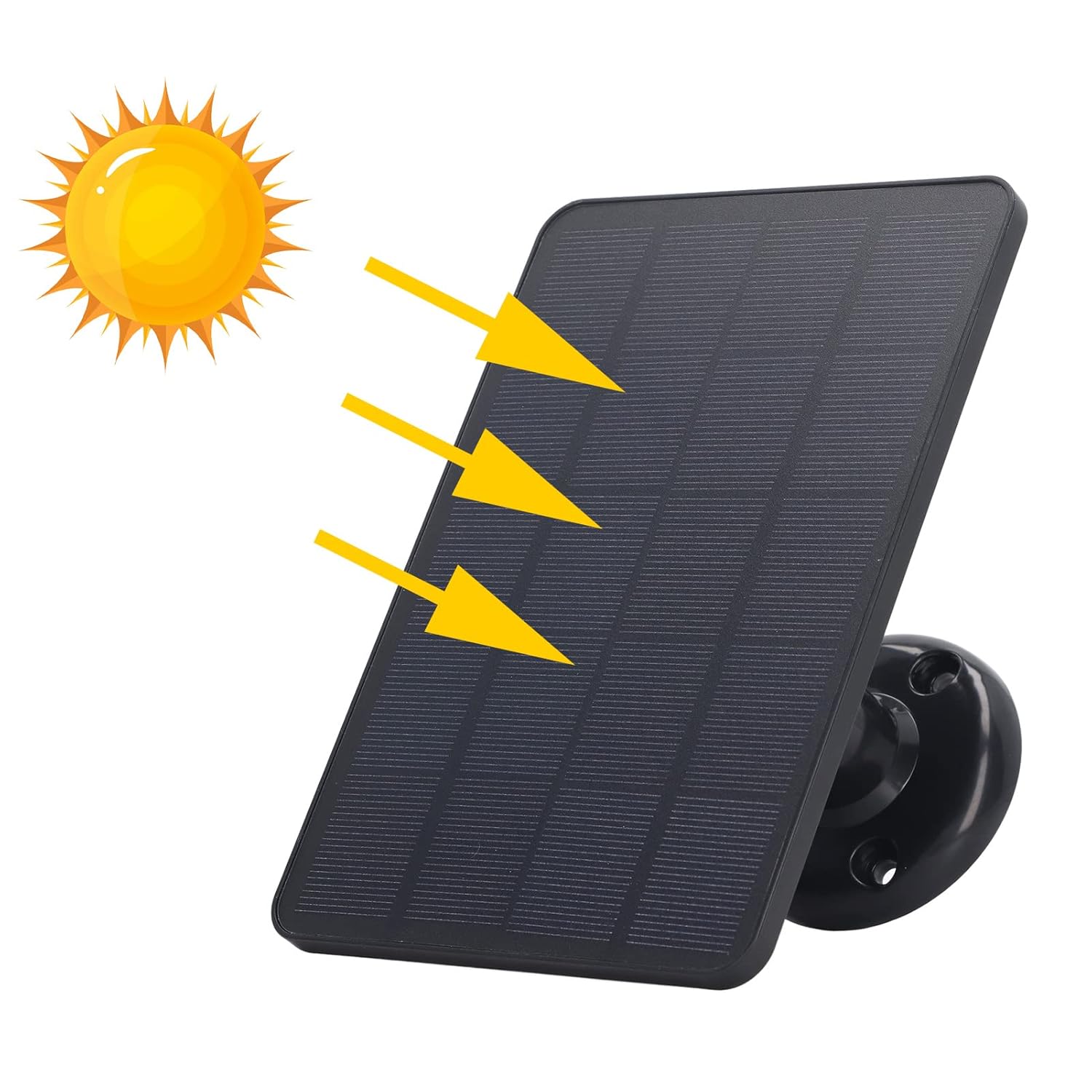 10W Solar Panel for Outdoor Security Camera Waterproof USB