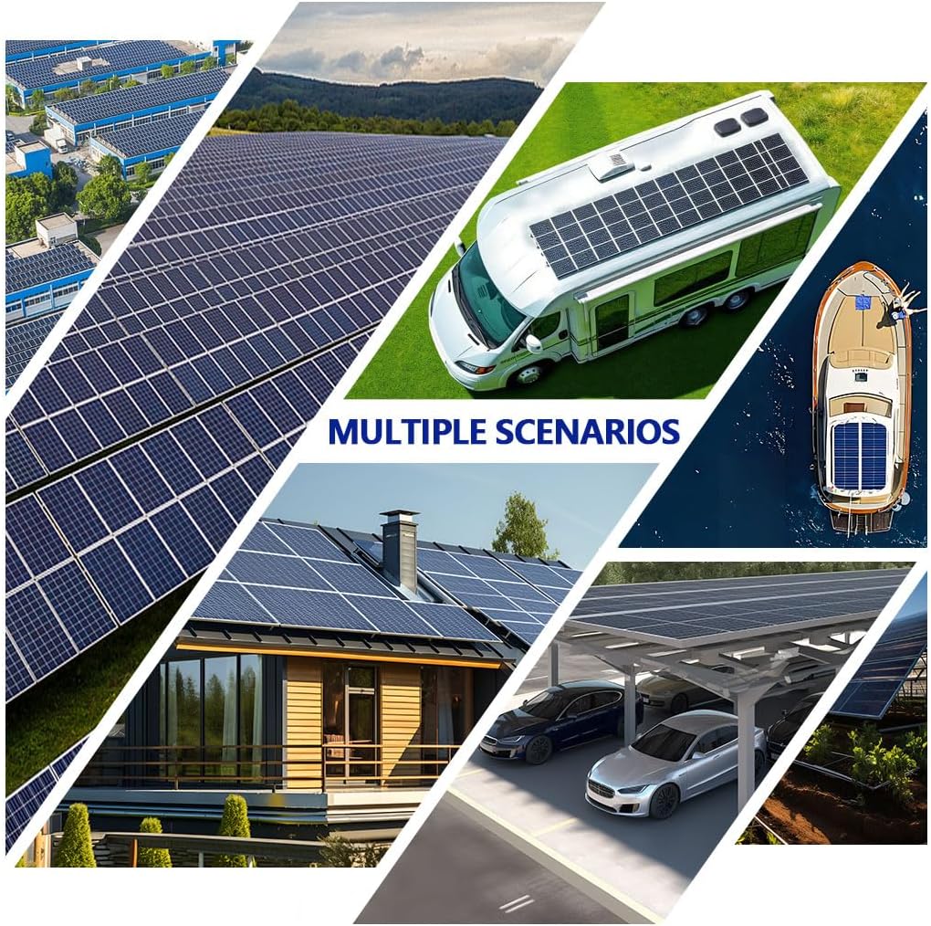 100A MPPT Solar Charge Controller LCD 12V 24V 48V