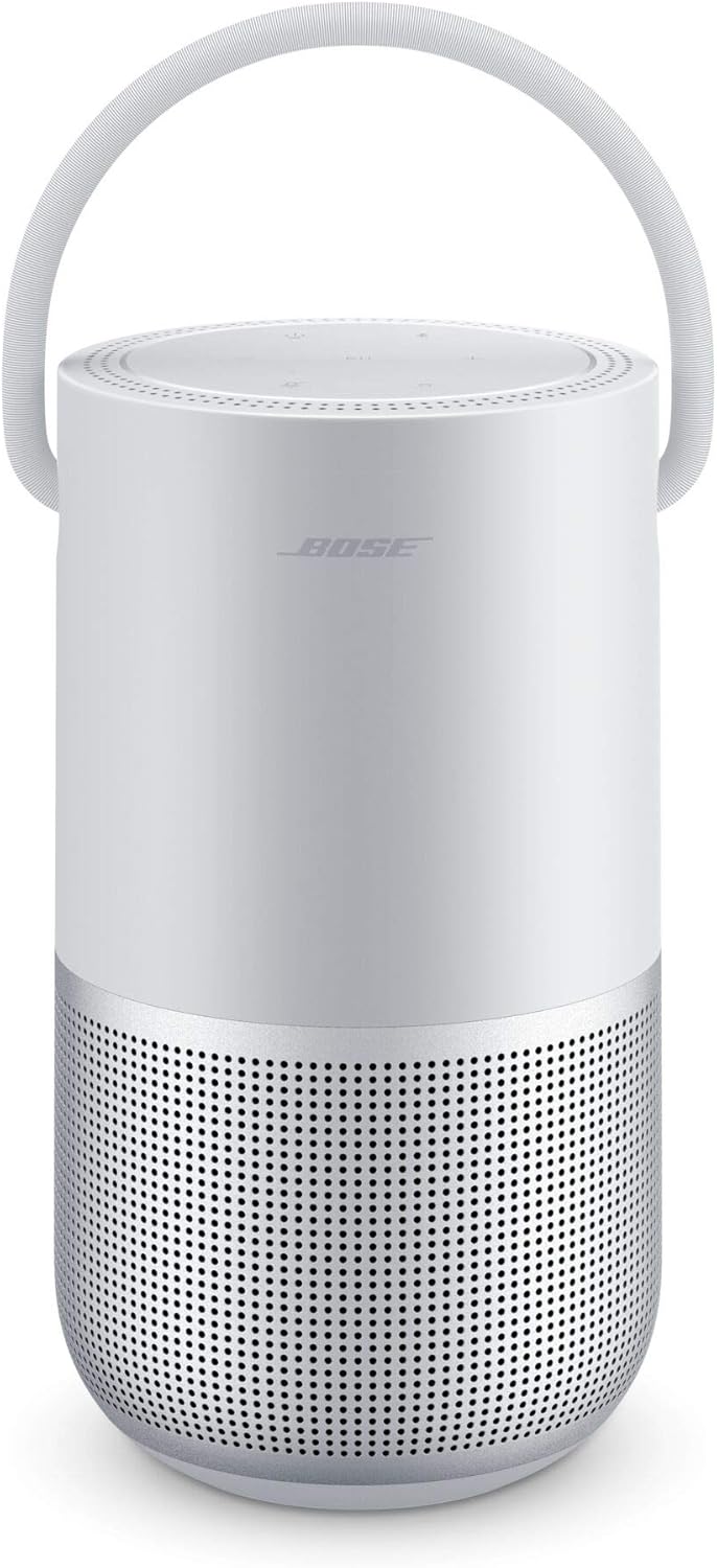 Portable Smart Speaker 360 Sound Voice Control Bluetooth WiFi