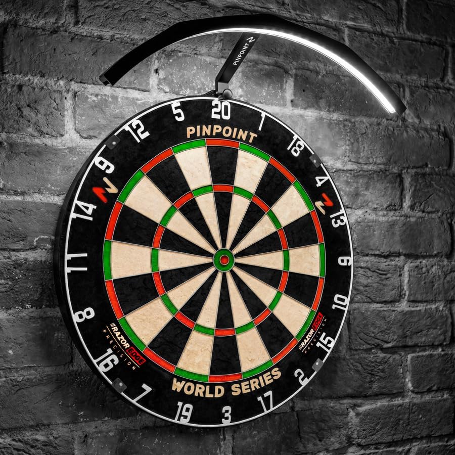 Dartboard LED Light 360 Ring Shadow Free Universal Fit Bright