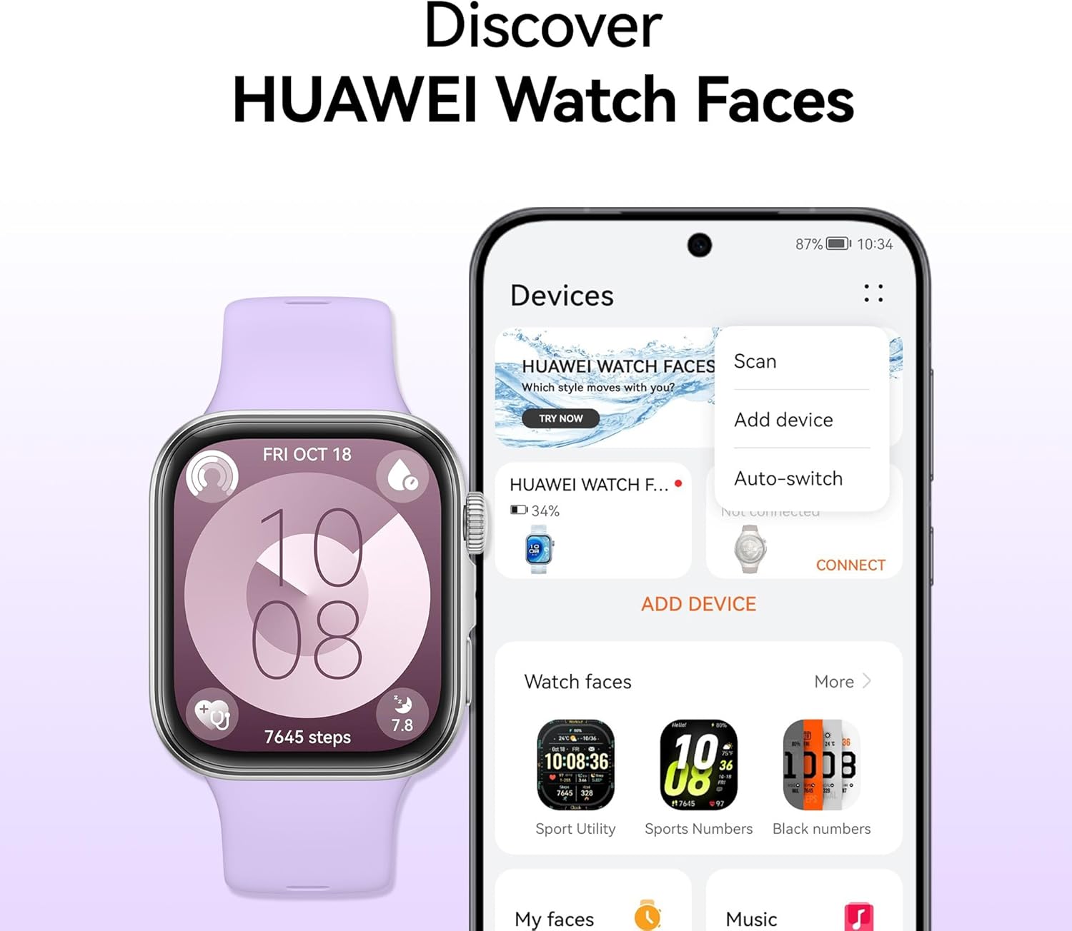 Slim GPS Smart Watch AMOLED Bluetooth Call 10 Day