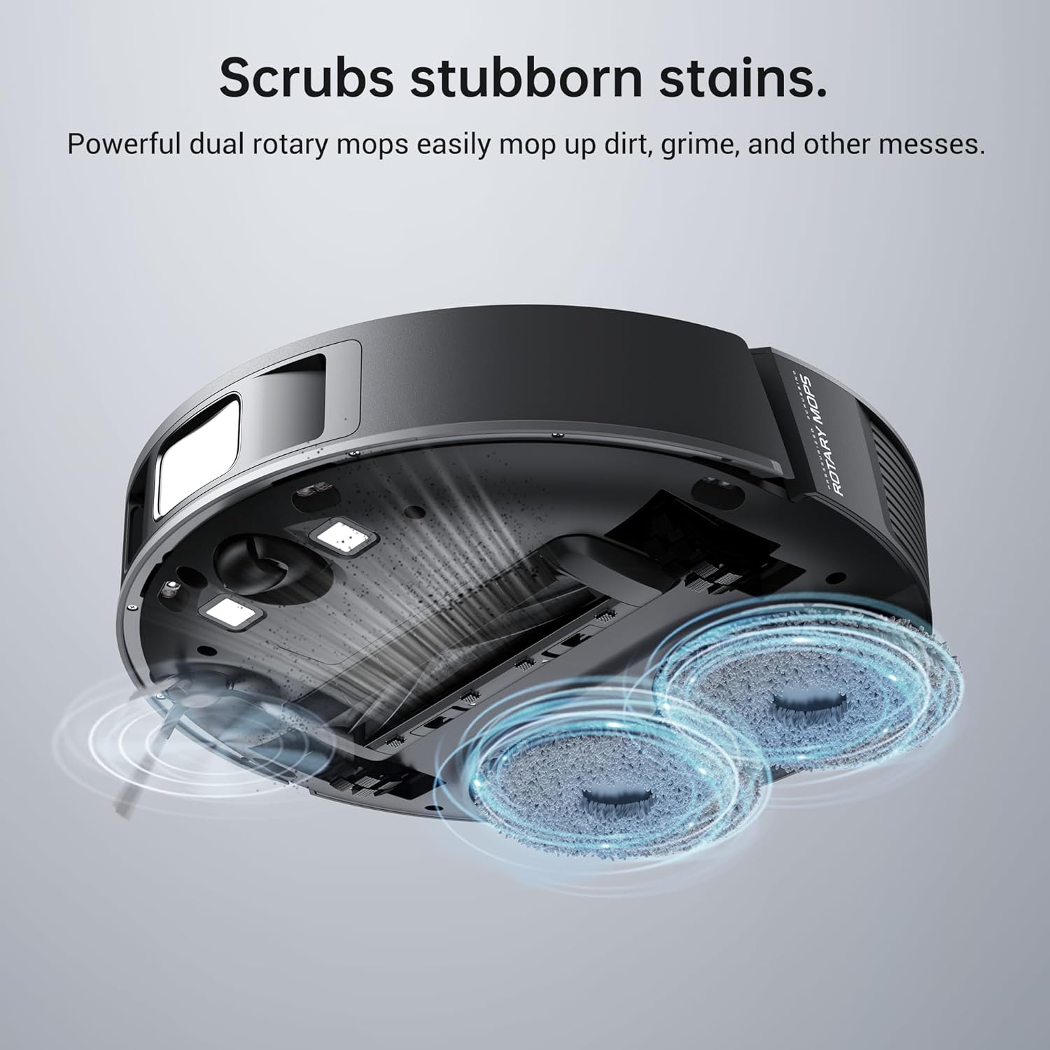 Robot Vacuum Mop 5300Pa LiDAR Mapping Smart Clean Pet Hair
