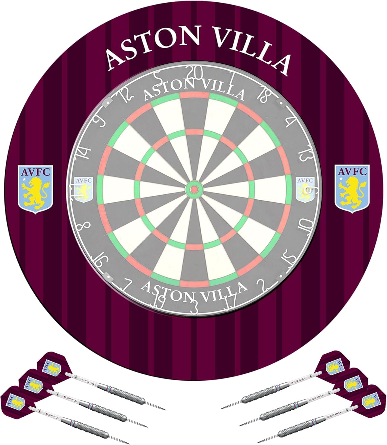 Dartboard Surround Heavy Duty Rubber Wall Protector 68cm