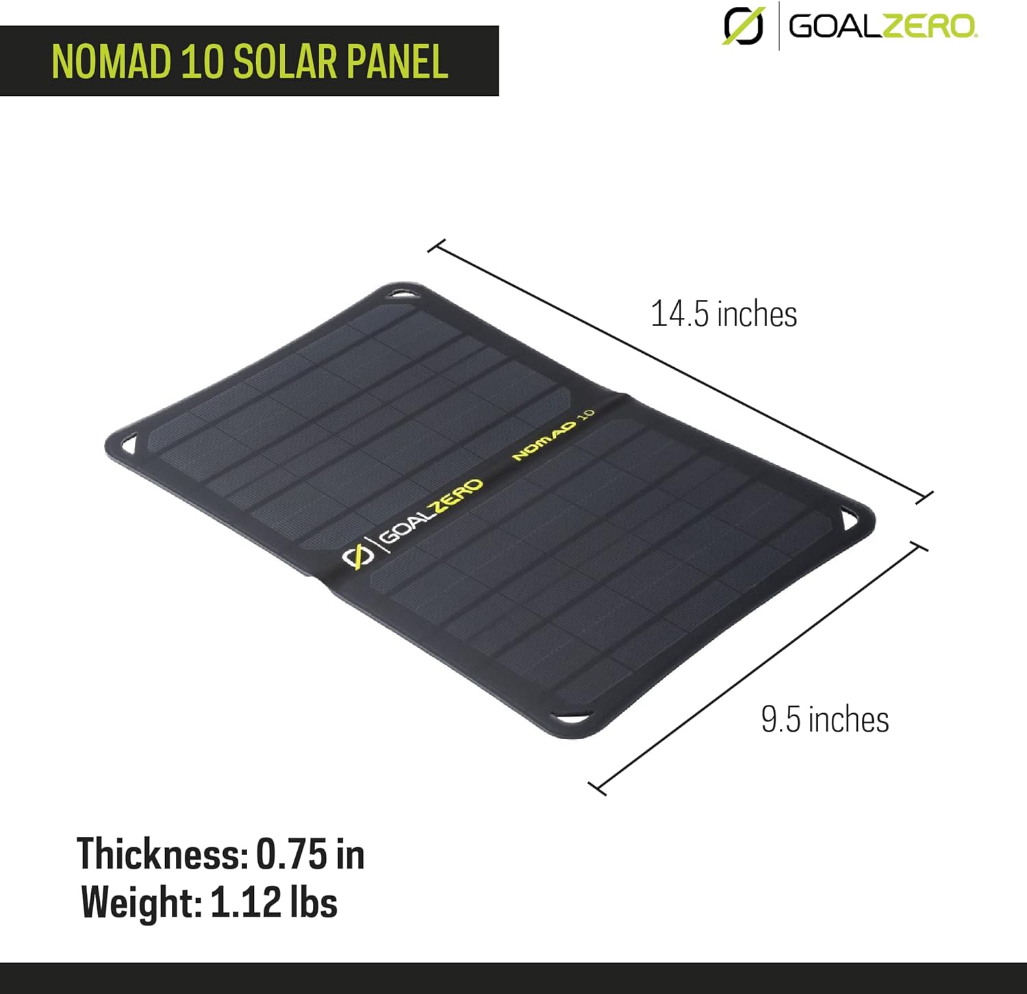 10W Foldable Solar Panel Portable Charger For Camping Hiking