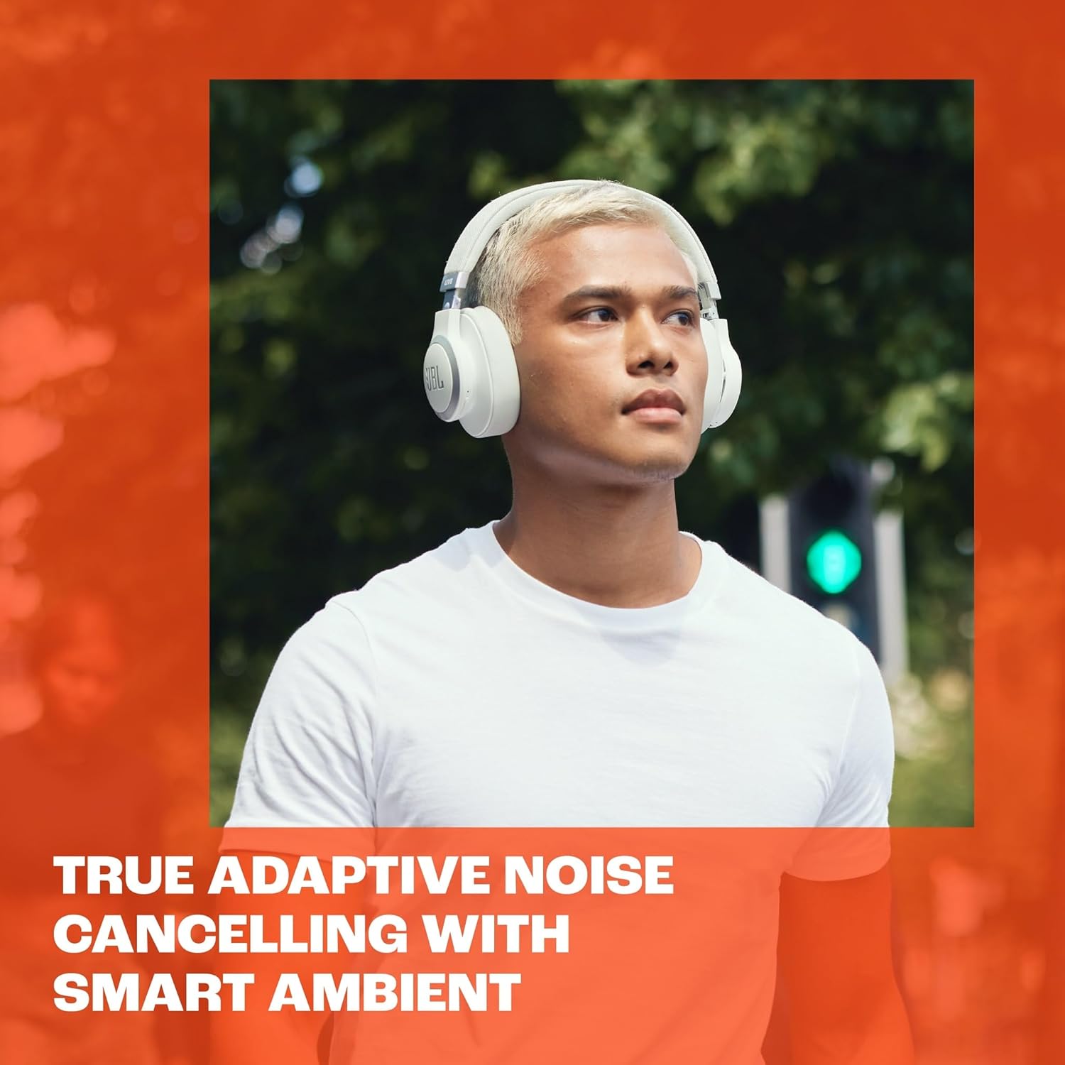 Wireless Bluetooth Noise Cancelling Headphones 65H Playtime Bass