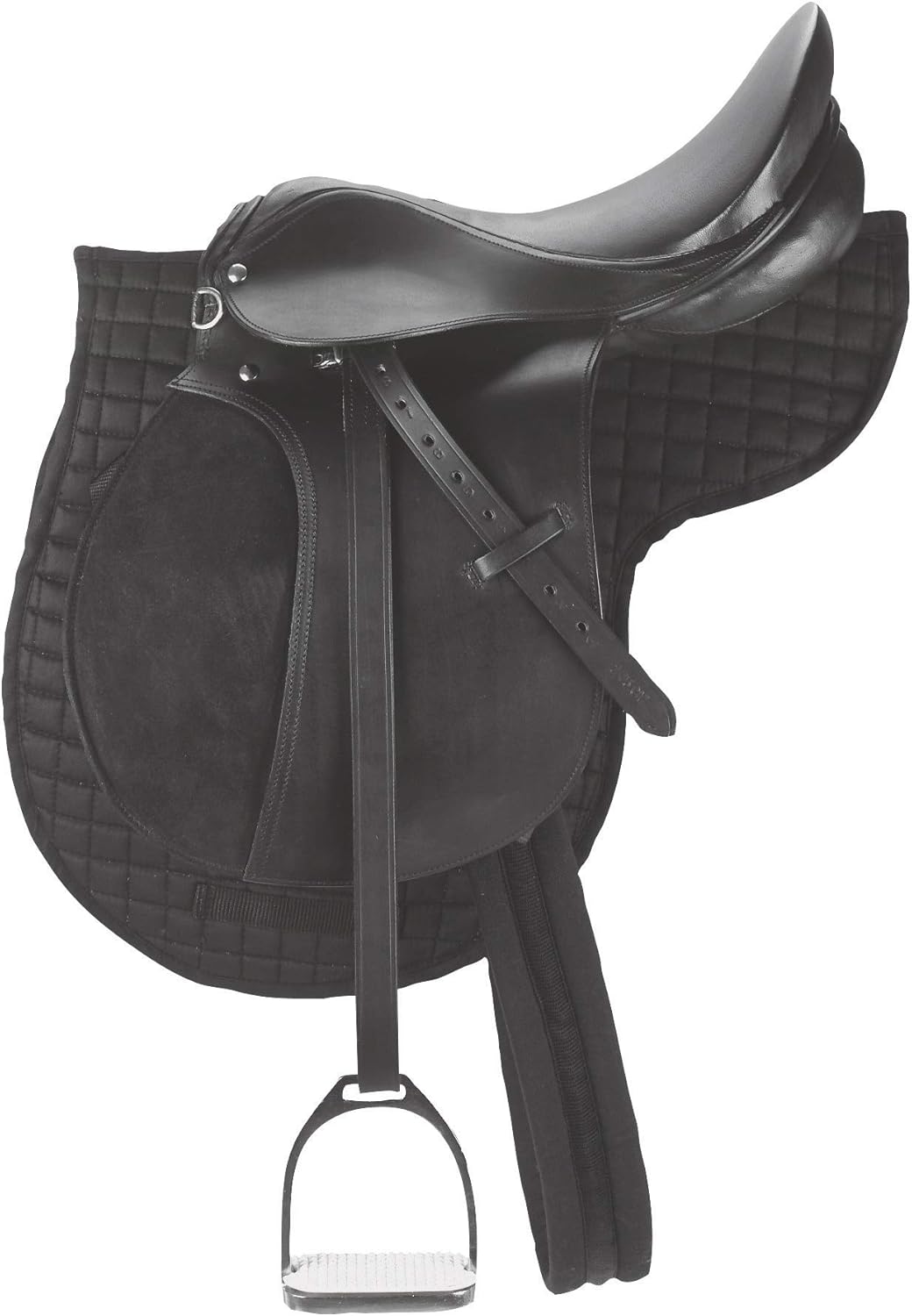 Black Haflinger Saddle Starter Set 17.5 Inch