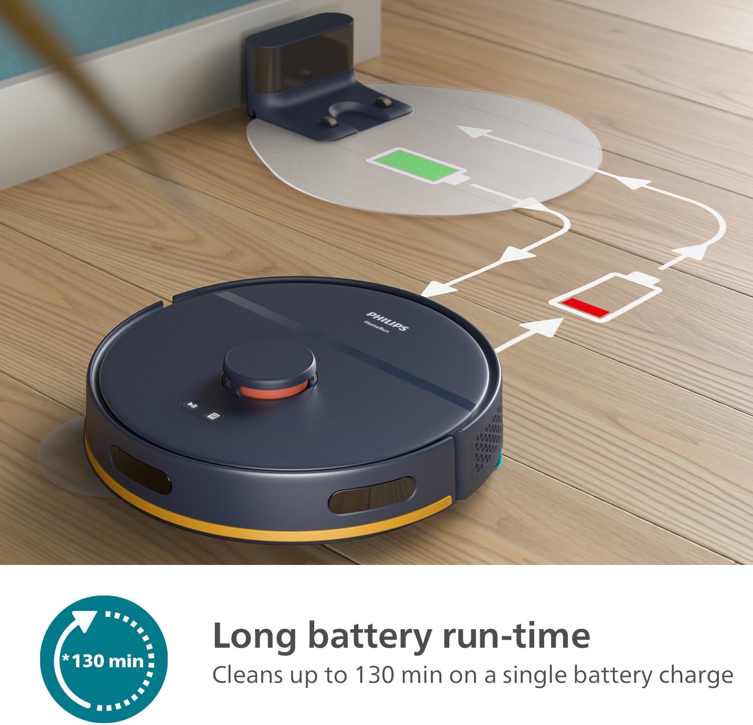 Robot Vacuum Mop 2700Pa LiDAR Mapping WiFi App Carpet Boost