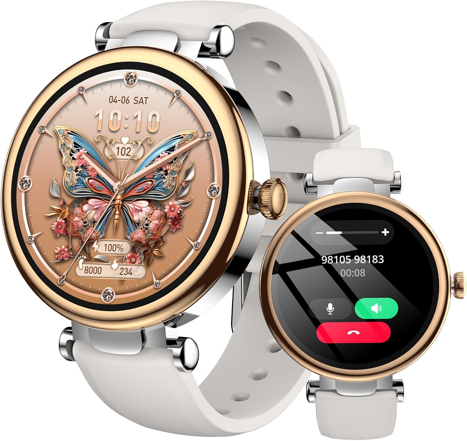AMOLED Smart Watch Bluetooth Call 100 Sports Waterproof