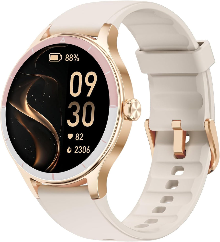 Women Smart Watch Bluetooth Call HD Fitness Tracker