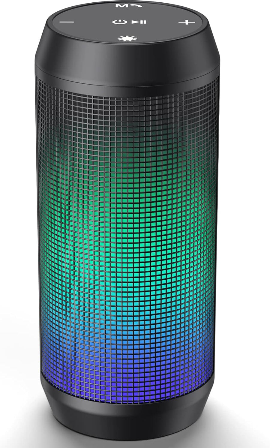 Bluetooth Speaker Portable Wireless LED Bass Stereo USB TF Aux