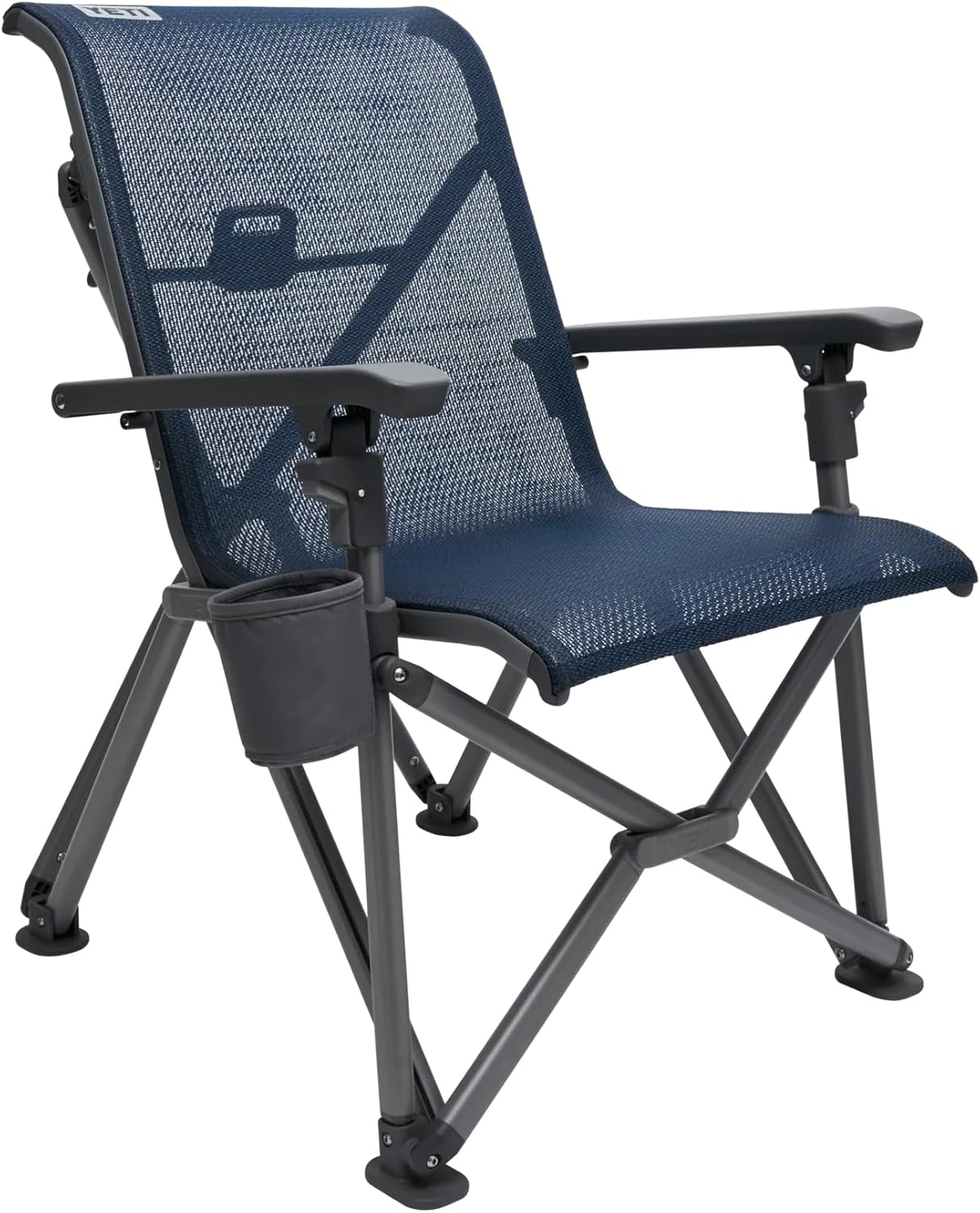 Portable Folding Camping Chair with Cup Holder Navy