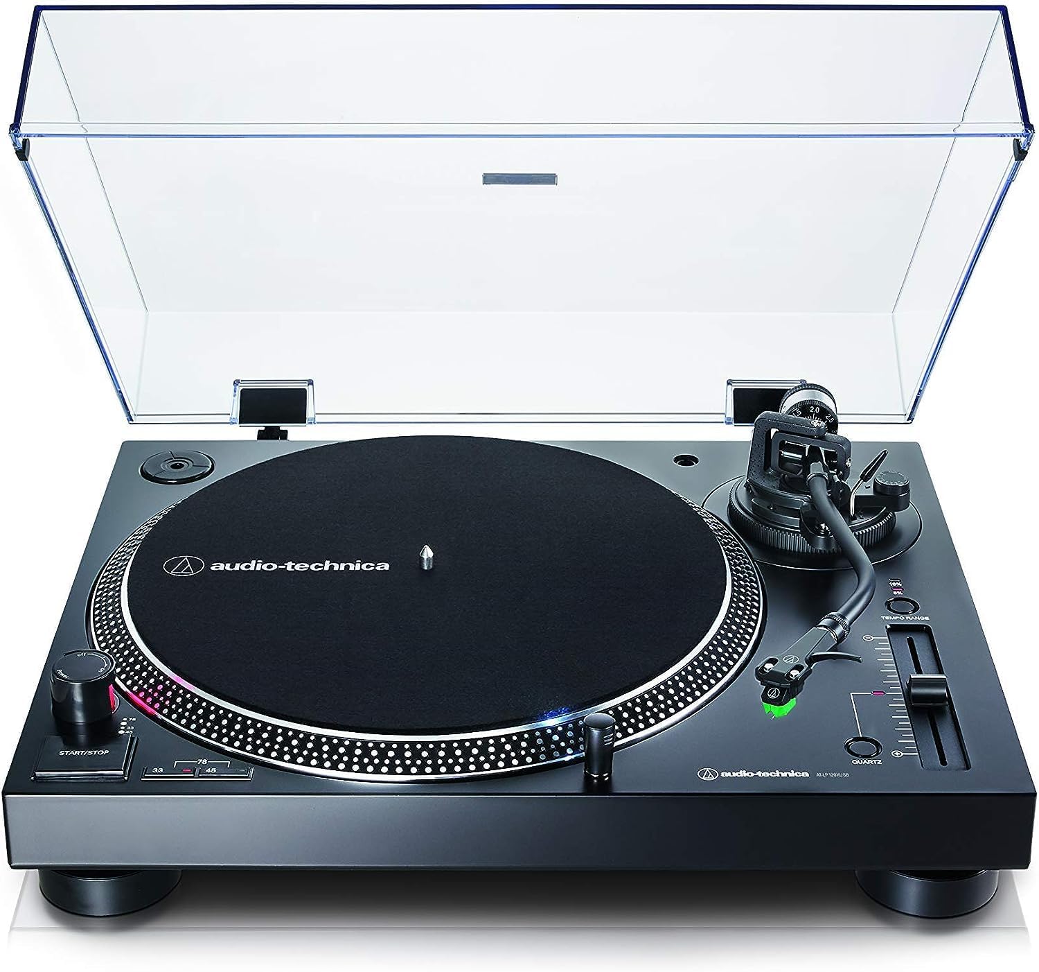 Direct Drive Vinyl Record Player Turntable USB 33/45/78RPM HiFi