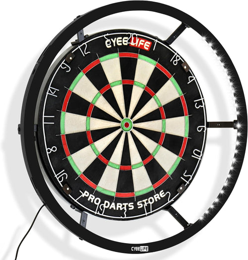 360 Dart Board LED Light Modular Panels Shadow Free Full Ring