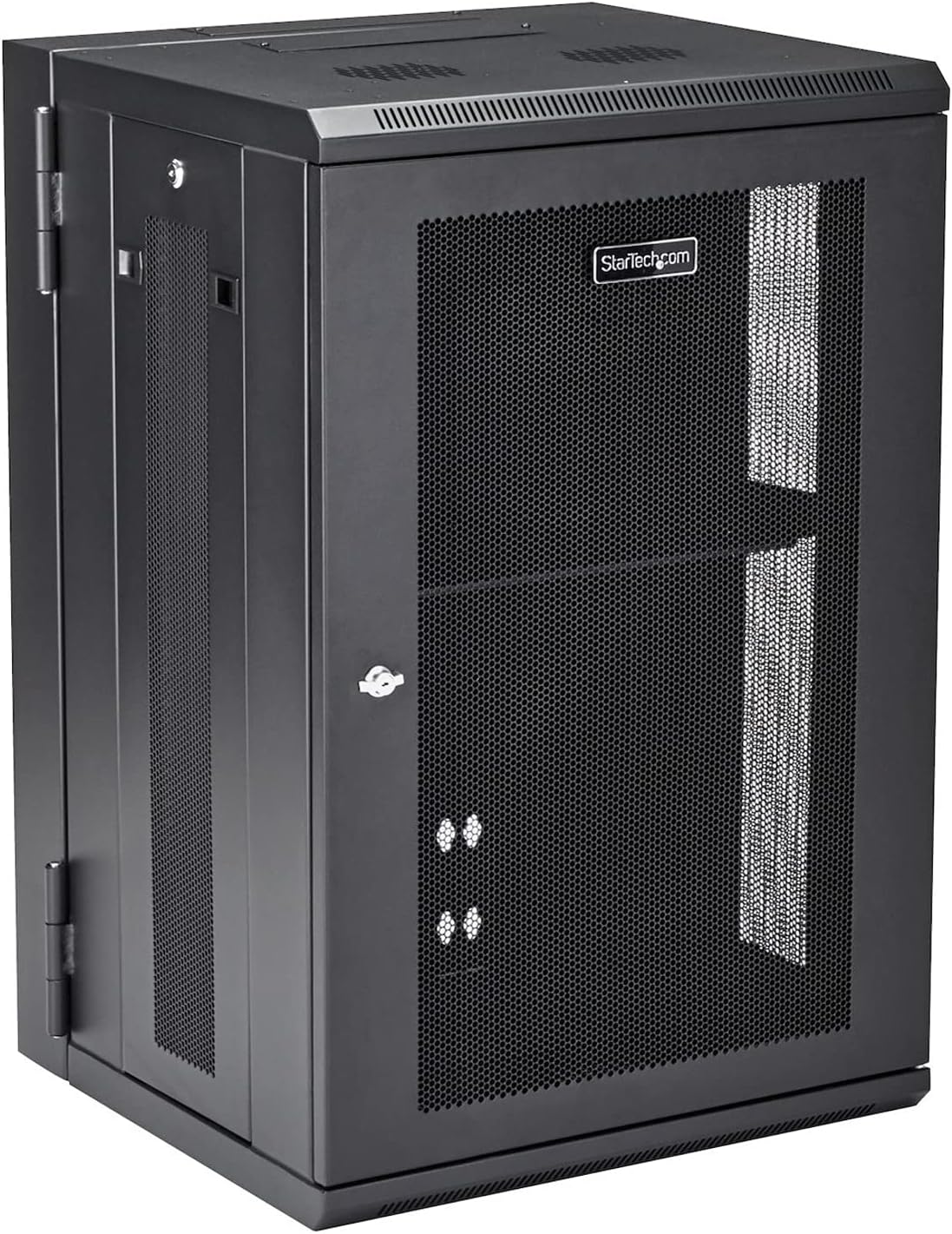 18U Wall Mount Network Cabinet 19in Lockable Rack