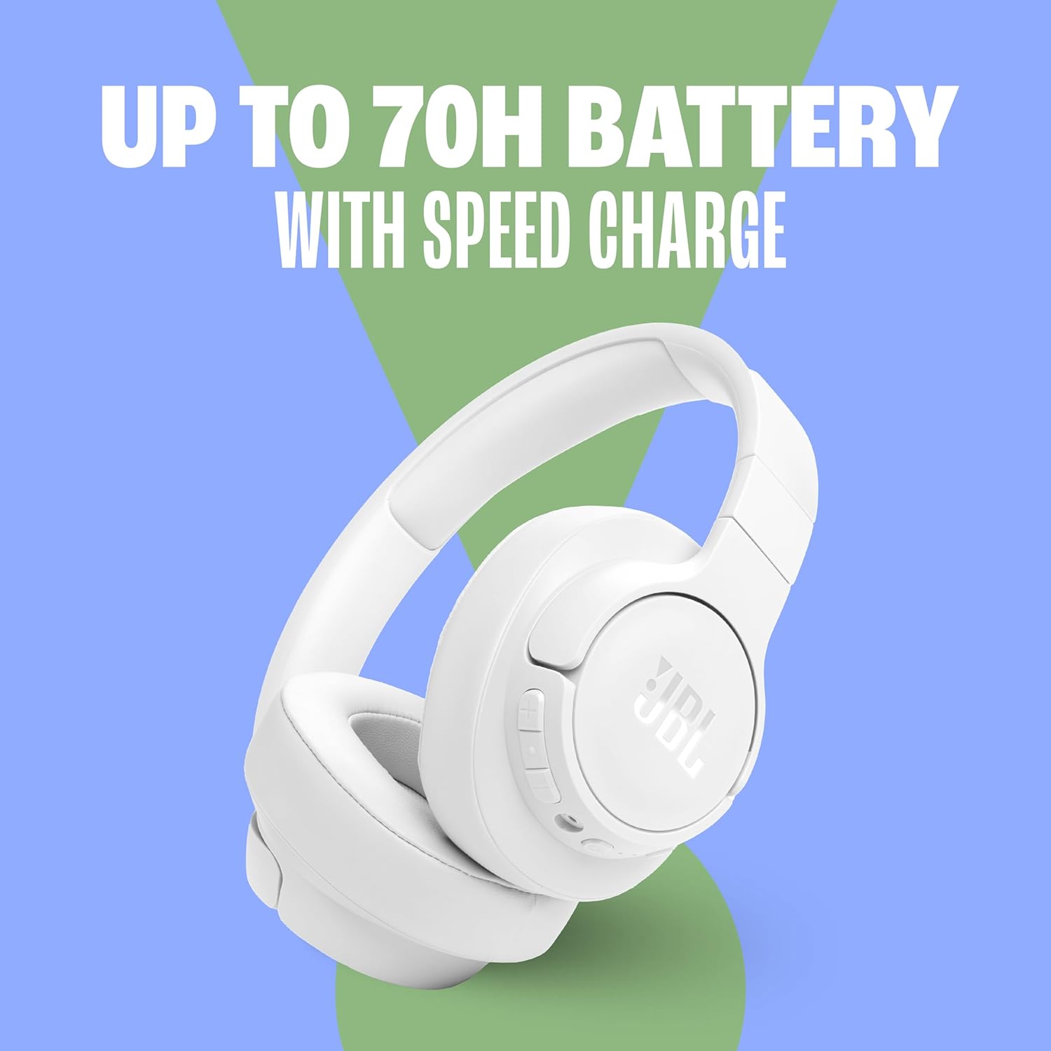 Wireless Over Ear Bluetooth Headphones ANC 70 Hour Battery