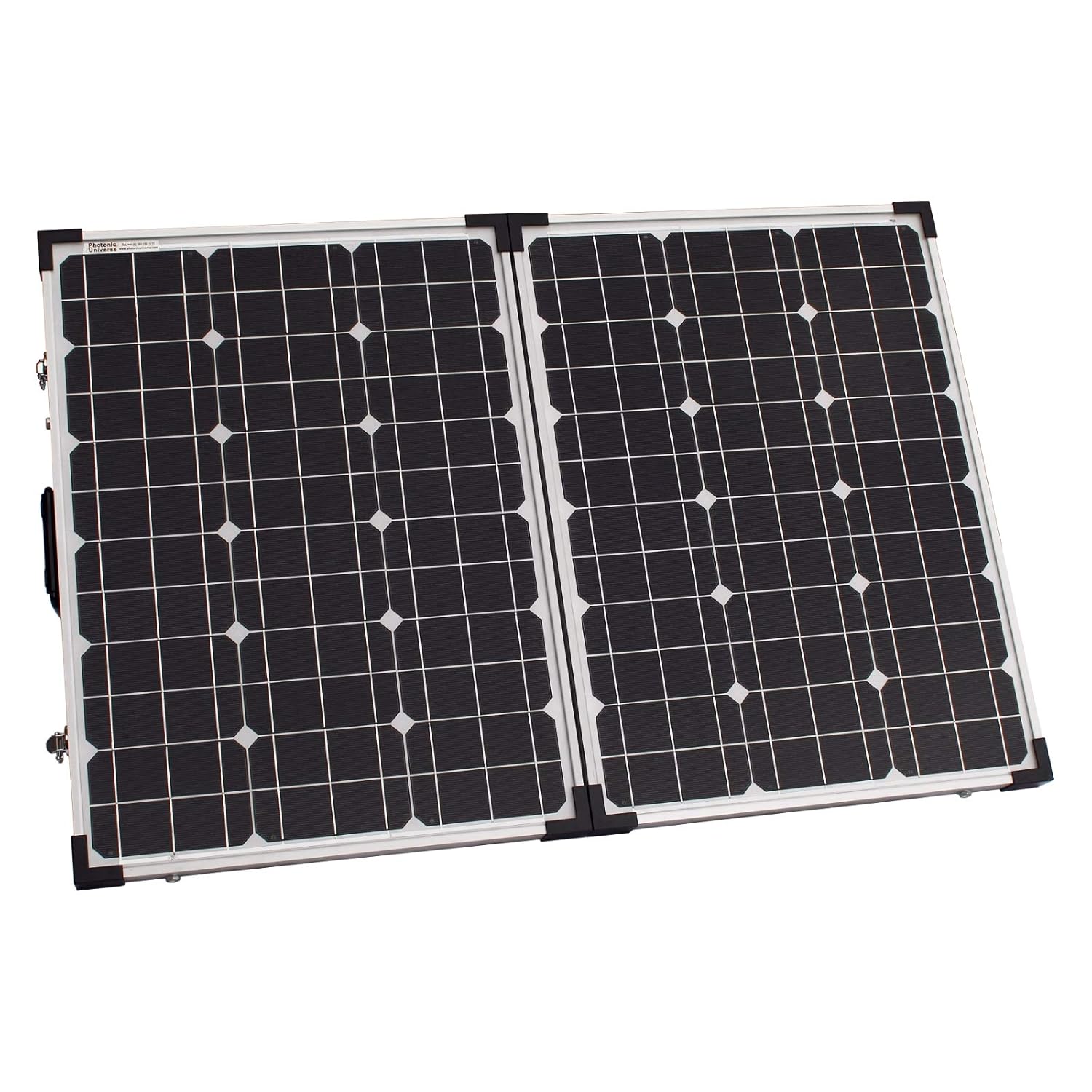 120W Foldable Solar Charging Kit 12V Waterproof Case