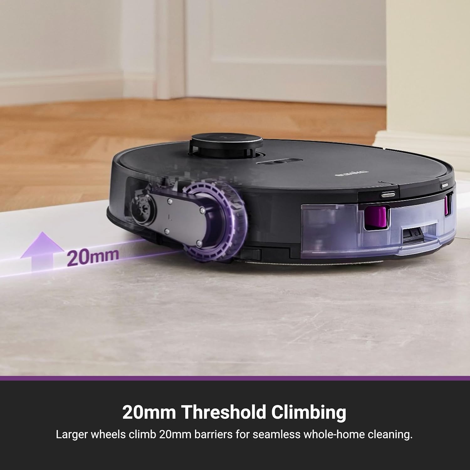 Robot Vacuum Mop Self Empty 10000Pa LiDAR Mapping Smart Clean