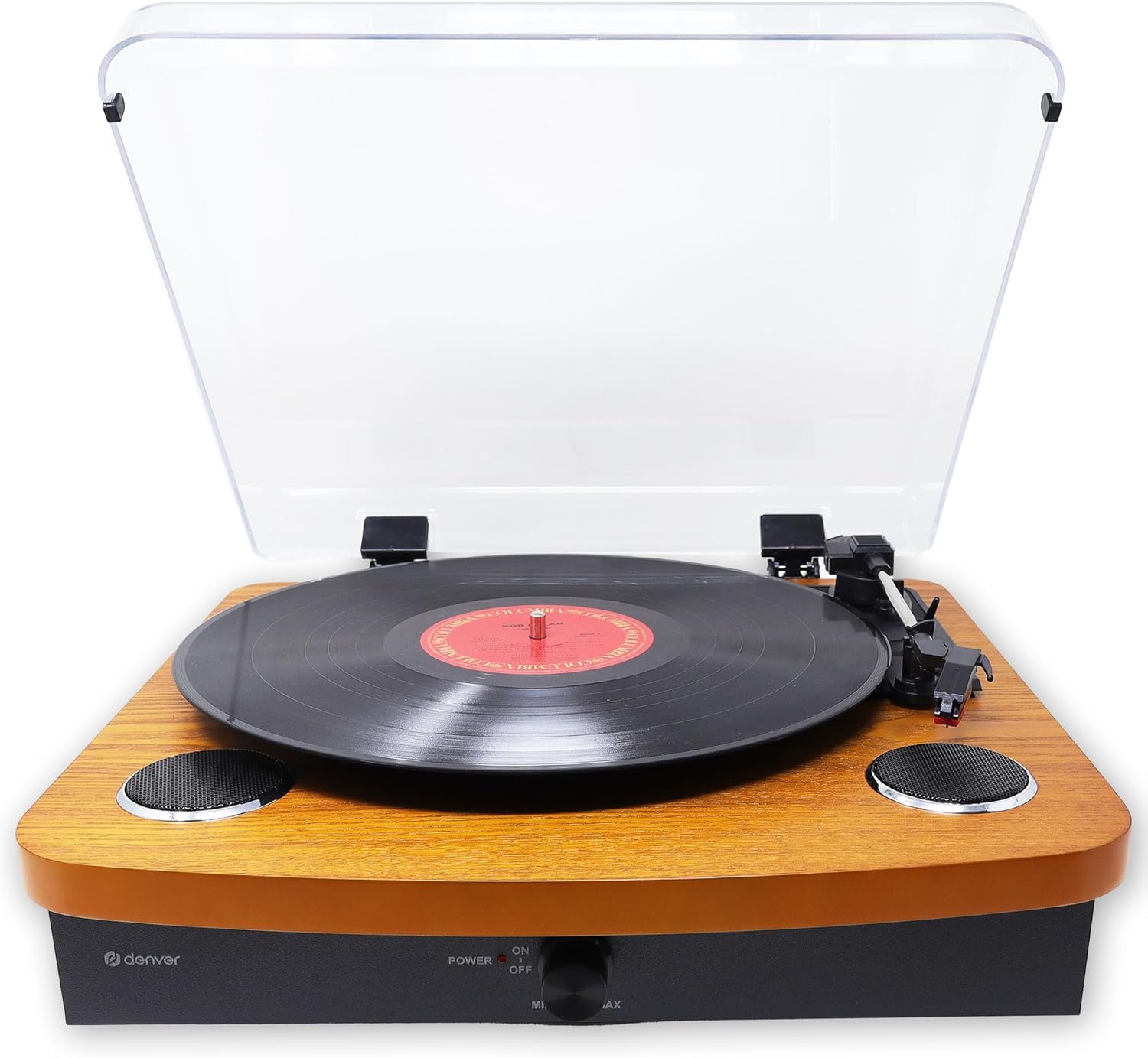 Bluetooth Vinyl Record Player USB SD Recording Stereo Wood