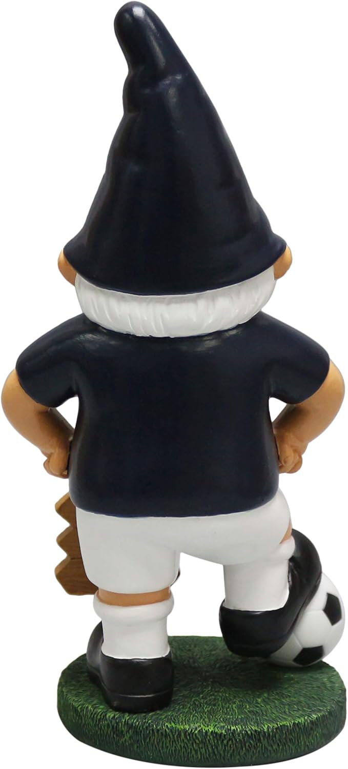 Football Garden Gnome Keep Off Pitch Sign 20cm Fan Decor