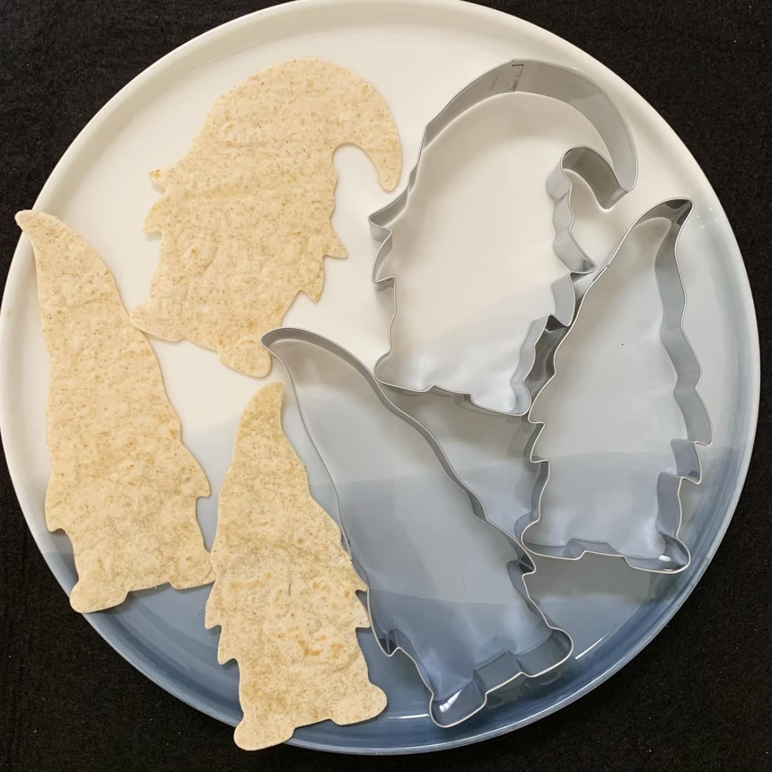 Gnome Cookie Cutters Set 3PCS Stainless Steel Baking
