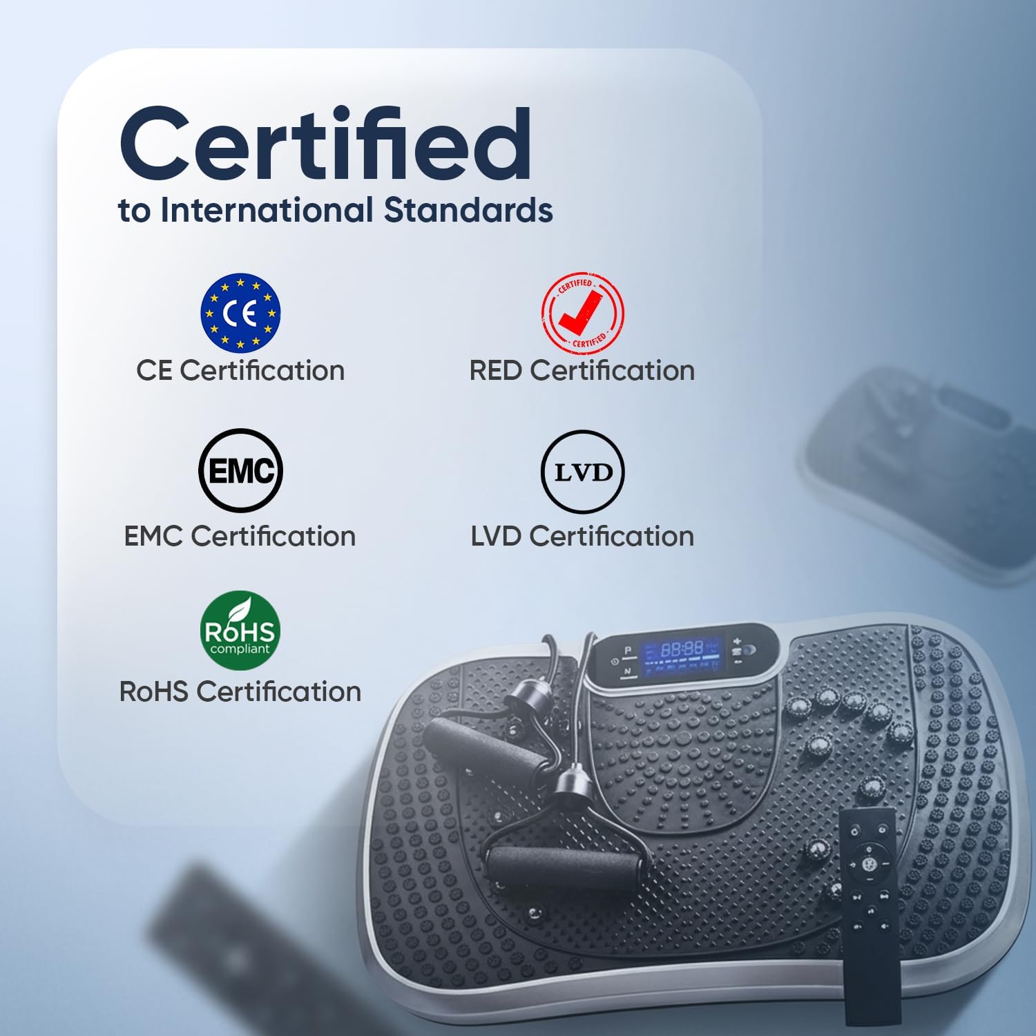 Vibration Plate Exercise Machine Whole Body Workout 99 Speeds