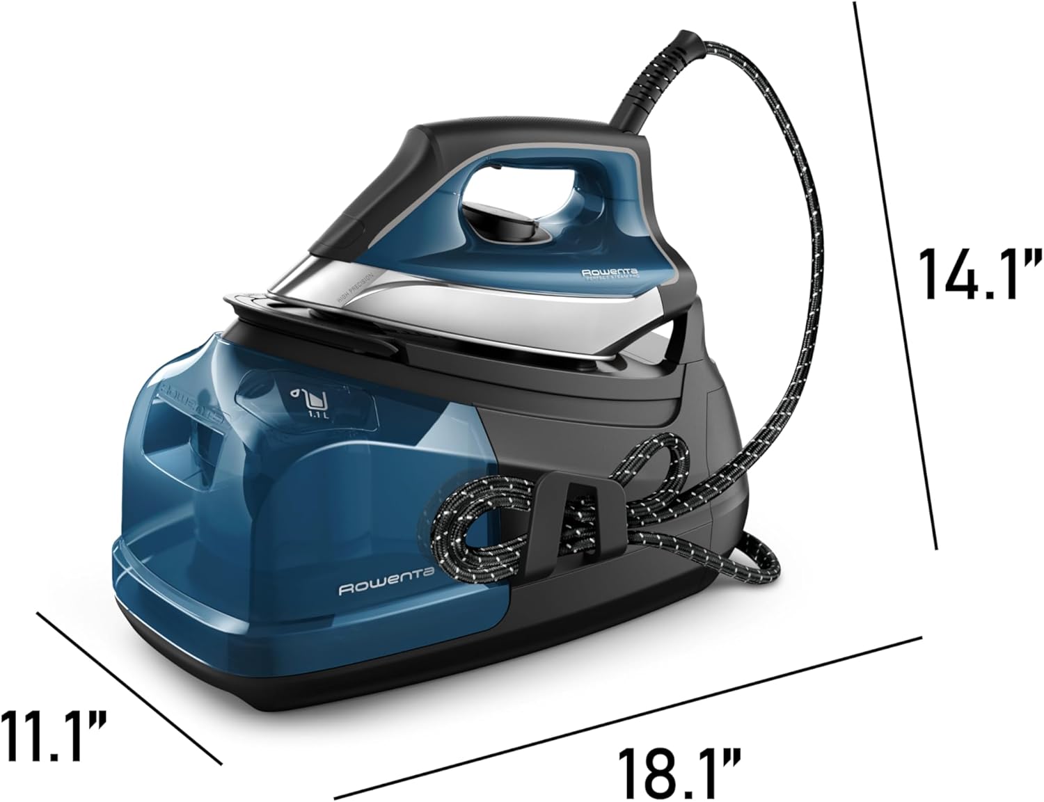 Steam Generator Iron Station 1800W High Pressure Steam 1.1L Tank