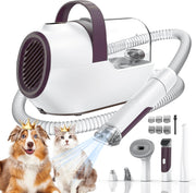 Dog Grooming Vacuum Kit 10000Pa 2L Nail Grinder Caramel