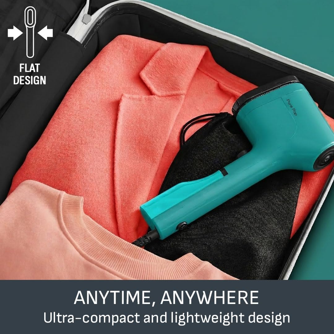 Slim Handheld Clothes Steamer Travel Iron Fast Heat 15s Portable