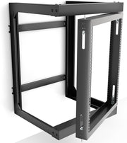 12U Swing Gate Wall Mount IT Network Rack Cabinet