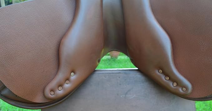 16 Inch Wide Close Contact English Leather Saddle