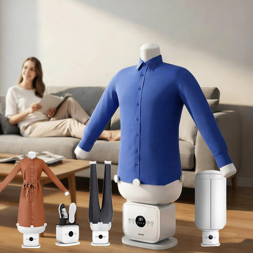 Automatic Garment Steamer Dryer Hands Free Wrinkle Remover Portable