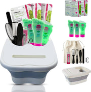 Foot Care Kit Spa Set Foot Peel Mask Pedicure Tools Bath Kit