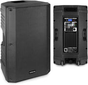 15 Inch DJ Speaker Set 1000W Active PA System Bluetooth USB