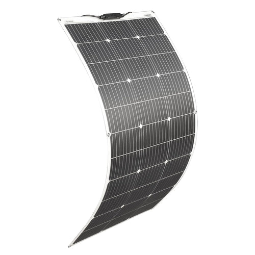 100W Flexible Solar Panel 18V Monocrystalline Charger RV Boat