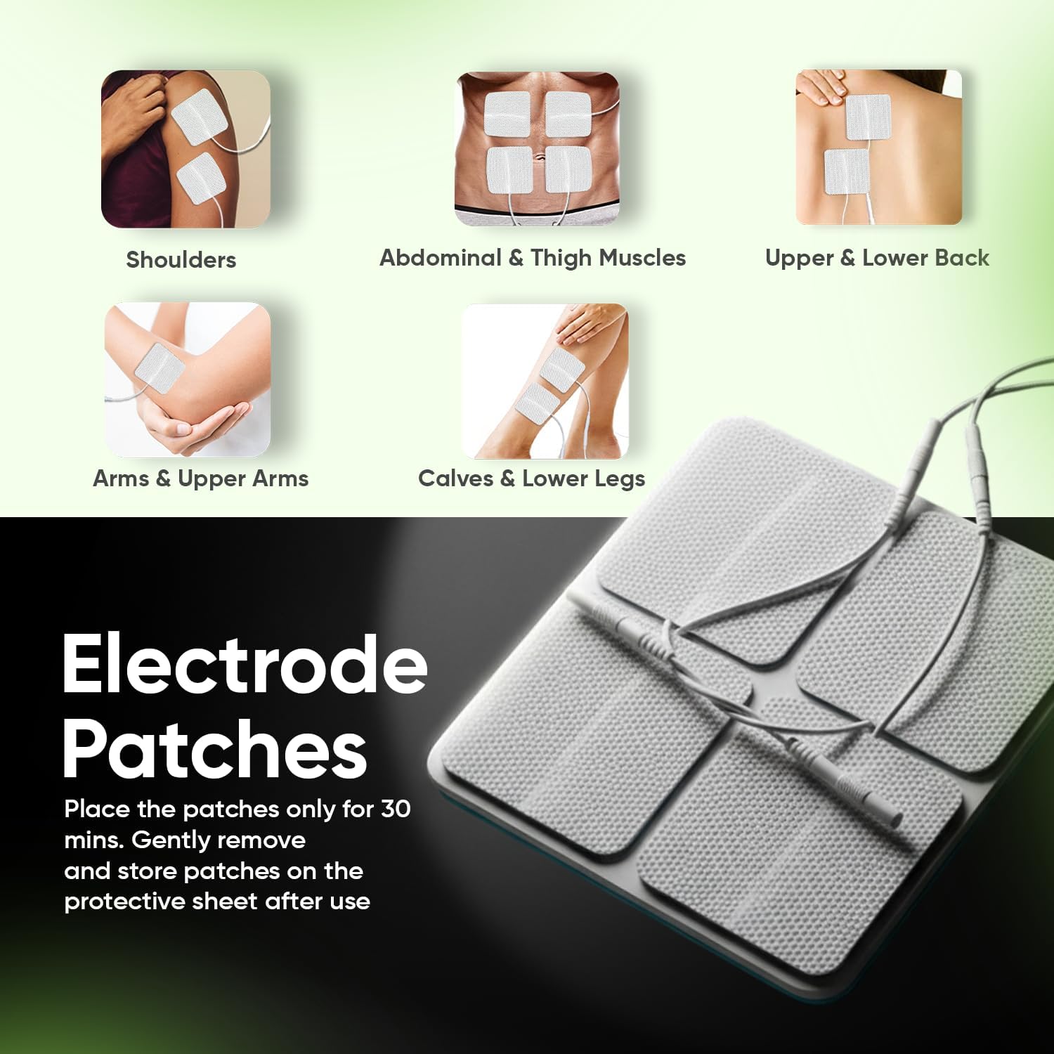 Foot Circulation Machine EMS TENS Massager 99 Levels Remote