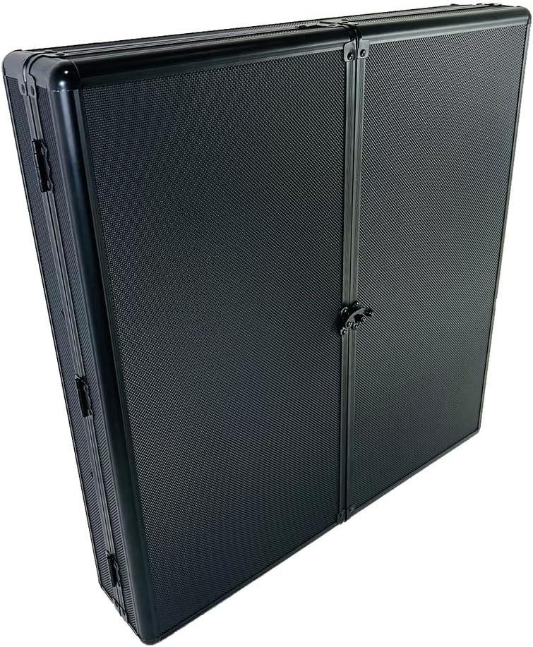 18in Dartboard Cabinet Set Aluminium Case Sisal Board 6 Darts