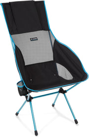 Oversized High Back Outdoor Camp Chair Black