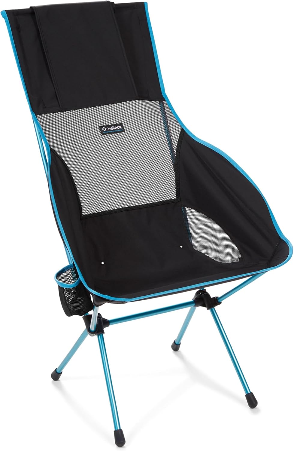 Oversized High Back Outdoor Camp Chair Black