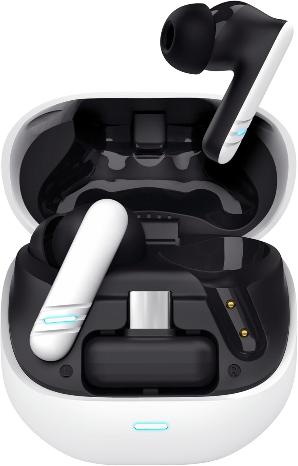 Wireless Gaming Earbuds Low Latency ENC Mic 40H Battery USB C