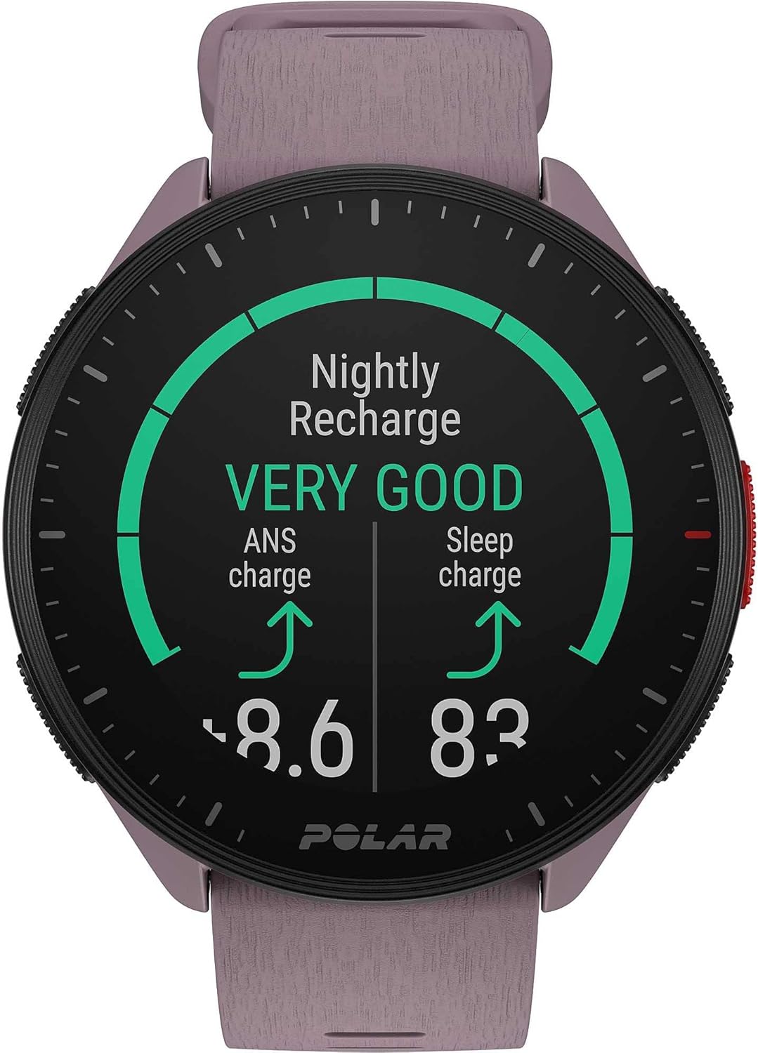 GPS Running Watch Heart Rate Monitor Training Recovery Watch