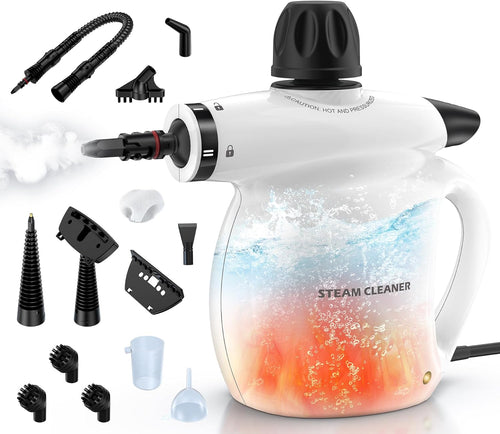 Handheld Steam Cleaner 13pcs 230°F High Pressure 350ml Portable